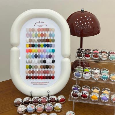 小富崽甲油胶套胶悠梨100色