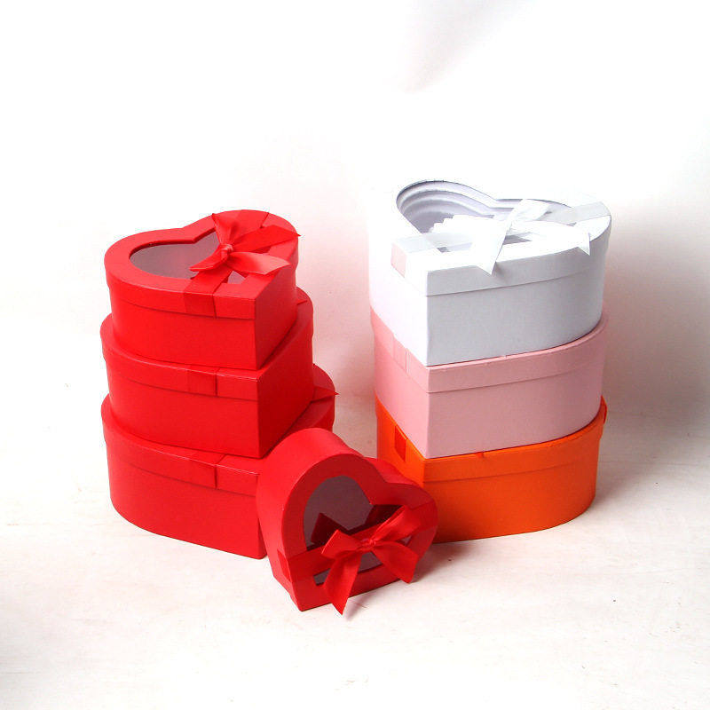 四件套心形蝴蝶结开窗礼盒透明PVC香皂花盒鲜花包装爱心抱抱桶盒,节庆用品/礼品,创意礼盒/礼品套组,淘宝优惠券,粉丝福利购,淘宝优惠卷