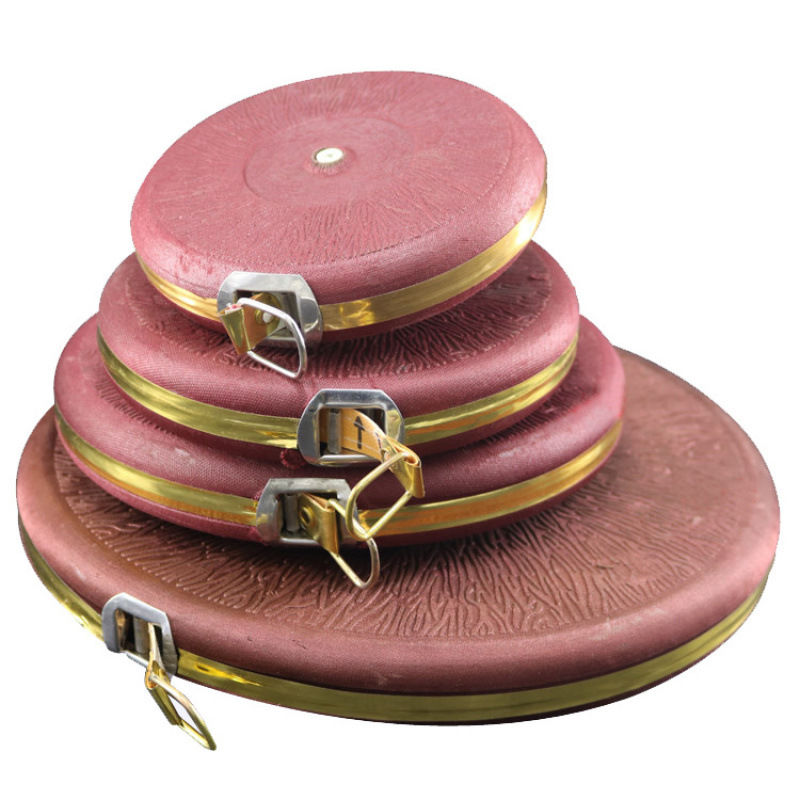 手摇麻布卷尺20-100米测量尺布尺盘尺卷尺30米50米尺子套装速卖通