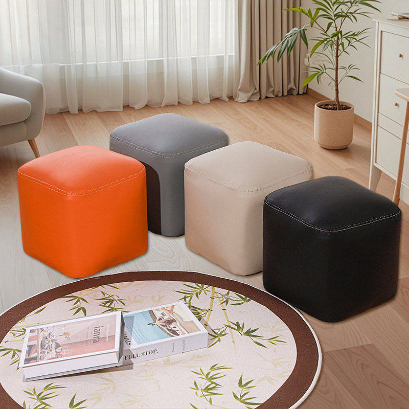 小凳子方凳家用板凳沙发凳茶几凳卧室坐墩皮面柔软矮凳软包小凳子,住宅家具,换鞋凳,淘宝优惠券,粉丝福利购,淘宝优惠卷