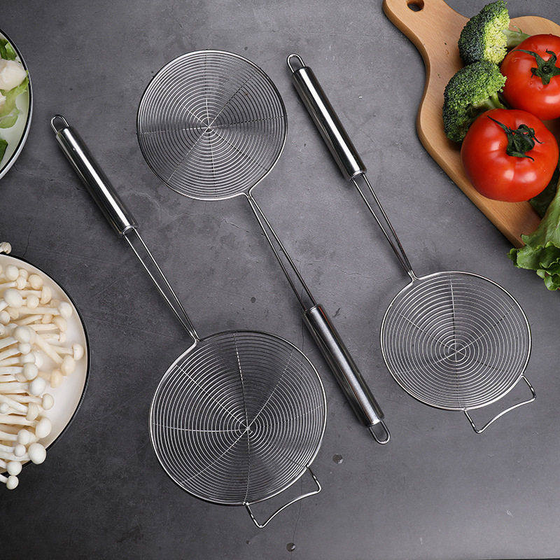 304不锈钢漏勺家用捞面捞饺子过滤网厨房油炸带钩线漏笊篱网筛,家庭/个人清洁工具,水槽沥水袋,淘宝优惠券,粉丝福利购,淘宝优惠卷