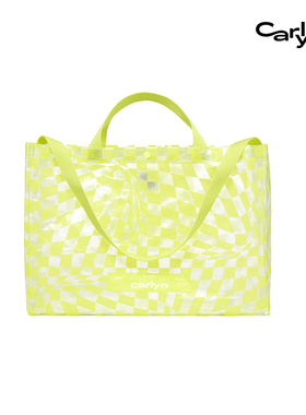 Carlyn REUSABLE BAG韩国时尚购物袋通勤托特包手提大容量单肩包
