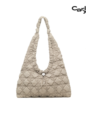 Carlyn CUSHY新年礼物大号韩国经典云朵包大容量HOBO包单肩托特包