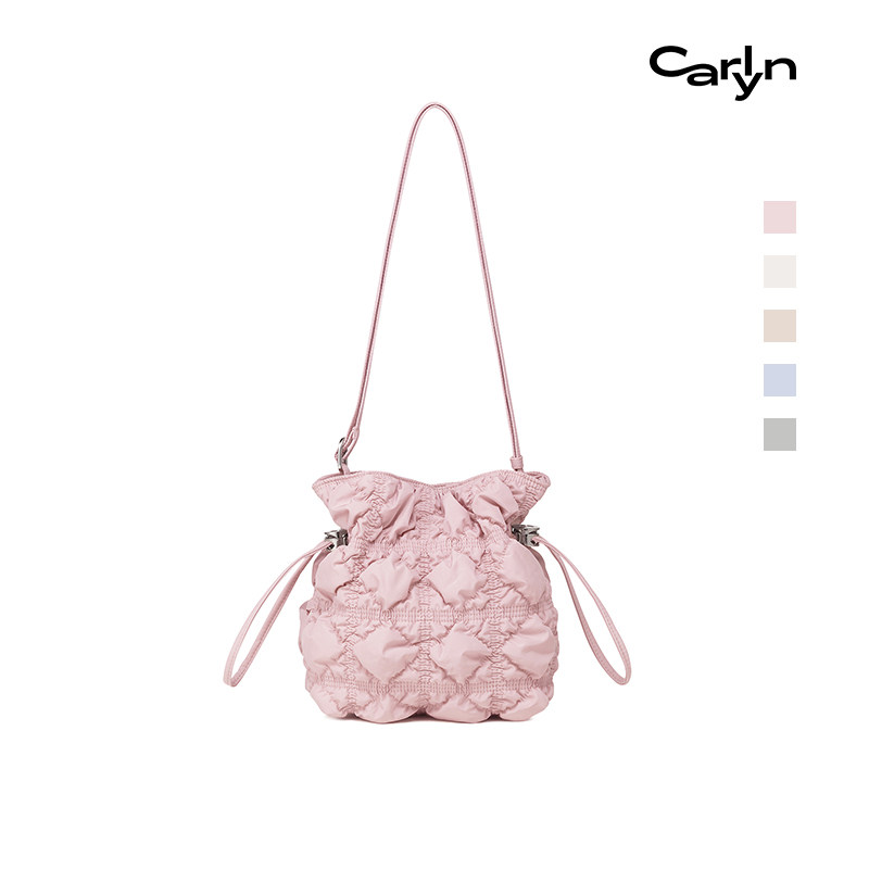 Carlyn DAPE MINI 26春夏新款韩国迷你抽绳手提单肩云朵包福袋包