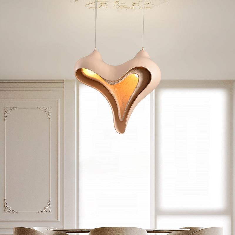 北欧法式轻奢餐厅吊灯创意个性艺术2024新款吧台海螺造型灯具