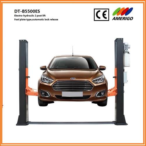 AMERIGO亚美高CARLIFT5.5T板式滑台双柱举升机电动解锁