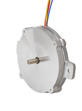 RoundPancakeNema24Bipolar1.8deg6Ncm(8.498oz.in)