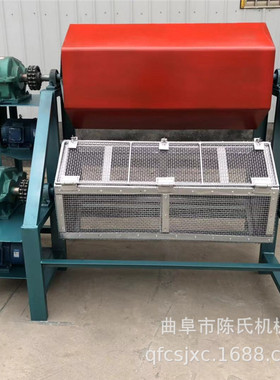 厂家生产单筒双筒大型六角滚筒式除锈抛光机滚筒式去毛刺除锈机