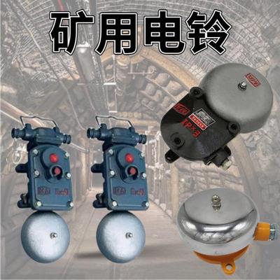 矿用隔爆型声光组合电铃煤矿井下防爆电铃127v隔爆型连击电铃