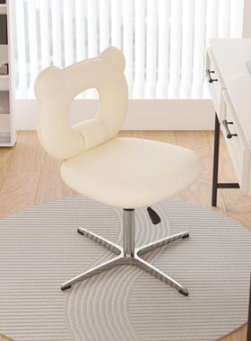 轻奢电脑椅家用学习书房书桌椅子久坐舒服化妆凳办公升降旋转座椅