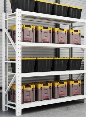 仓储货架置物架多层储物架家用阳台重型加厚储藏室放货铁架子包邮