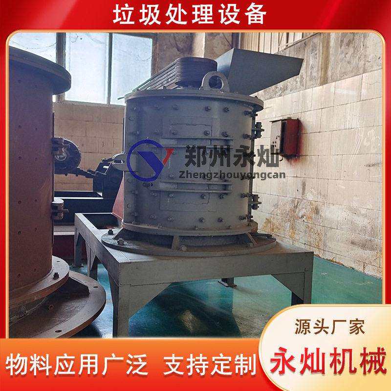 建筑垃圾大口反击式破碎机河卵石岩石粉碎机石灰石大理石反击破