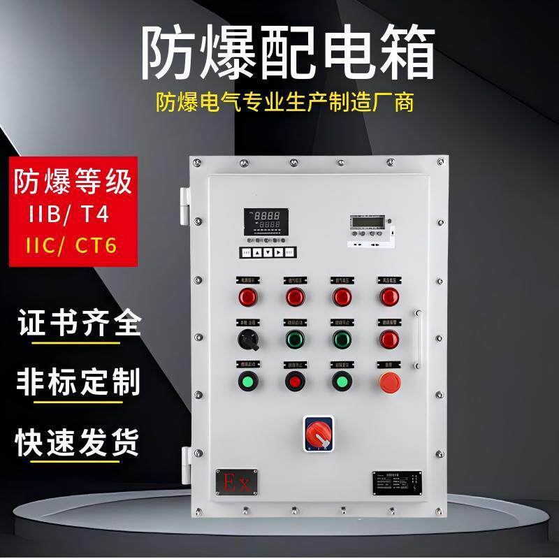 触摸屏防爆配电箱数显温控仪表接线箱电源开关动力电箱控制箱