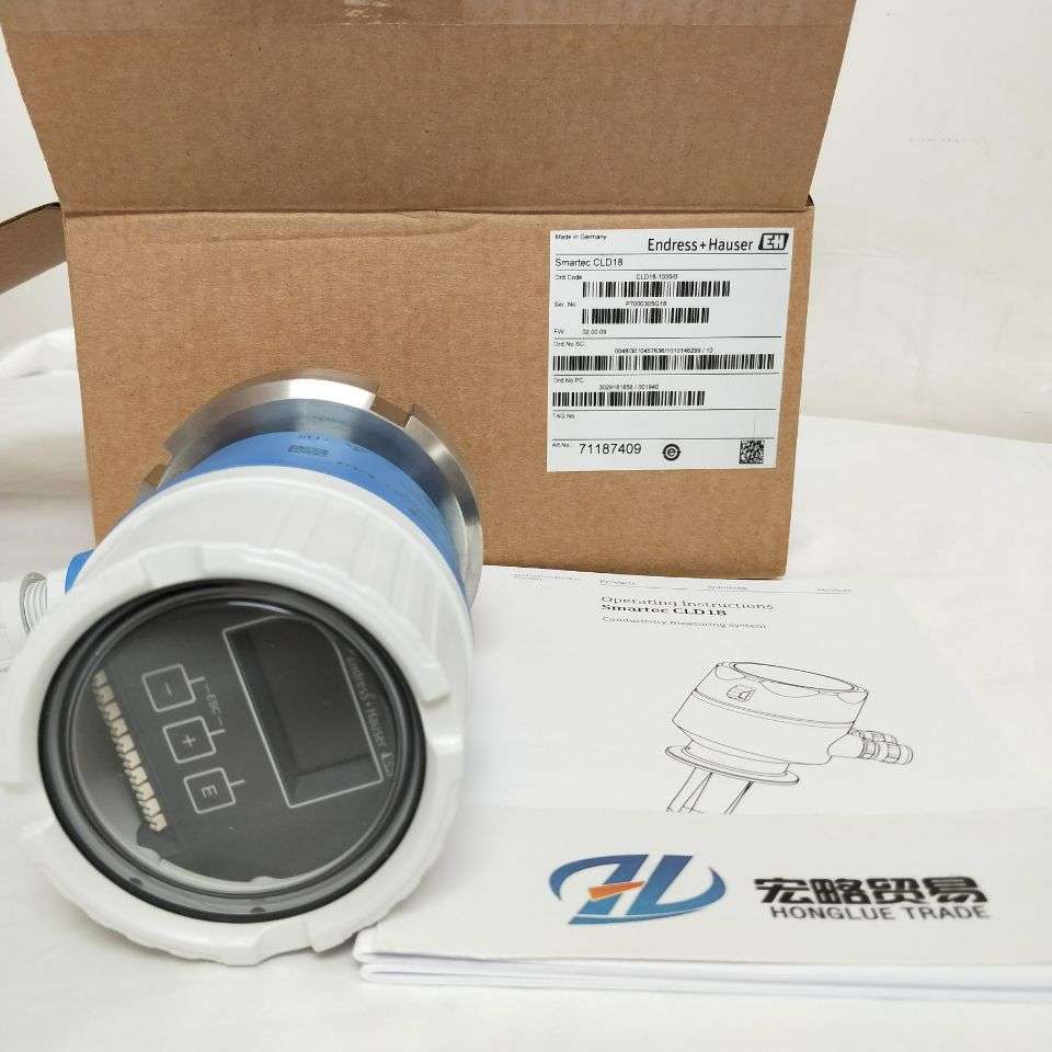 E+H一体化电导率测量CLD18   卫生型环形电导率精准测量系统