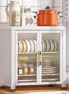 cs厨房碗柜置物架碗架沥水架台面抽屉家用带盖碗筷碟盘收纳盒储物