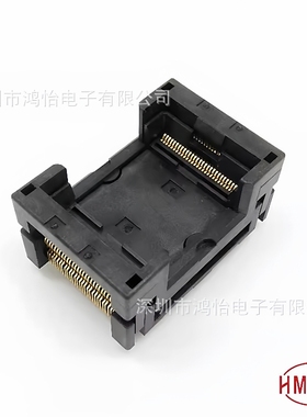 TSOP56芯片测试座IC老化座IC354-0562-010下压座弹跳座工厂直销