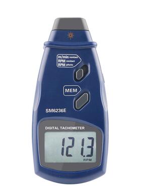 光电式接触式两用转速表手持市转速表便携式转速表SM6236E