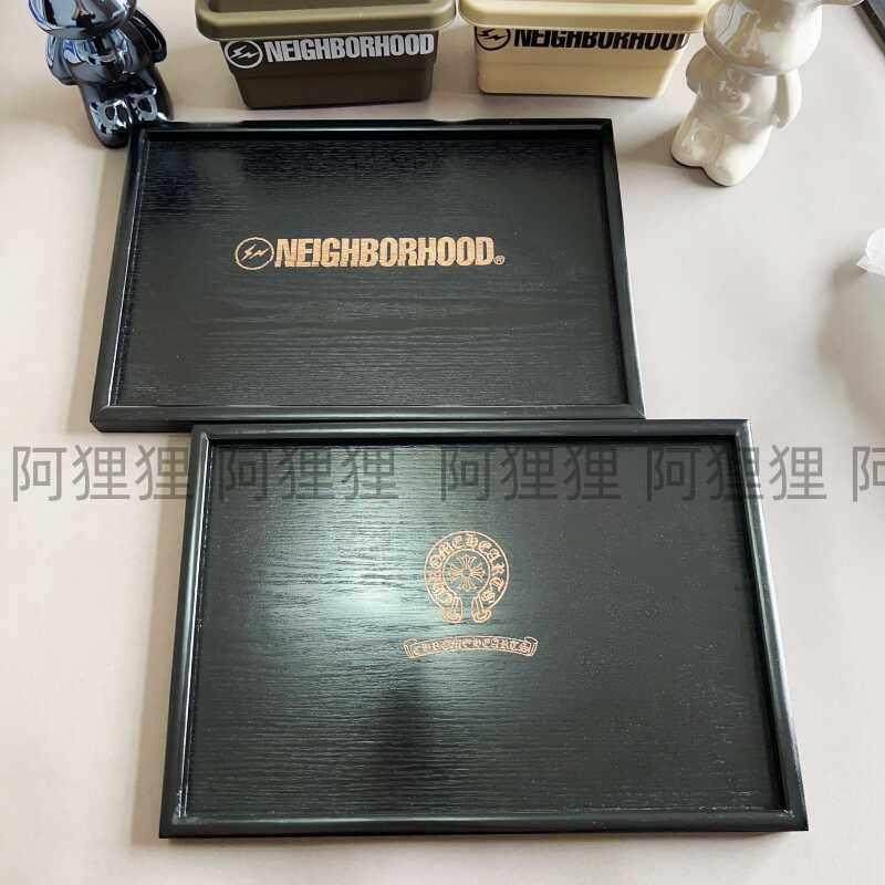 潮牌NBHD日式黑色木托 托盘长方形实木盘子餐盘端菜茶盘水杯托 托,餐饮具,餐用托盘,淘宝优惠券,粉丝福利购,淘宝优惠卷