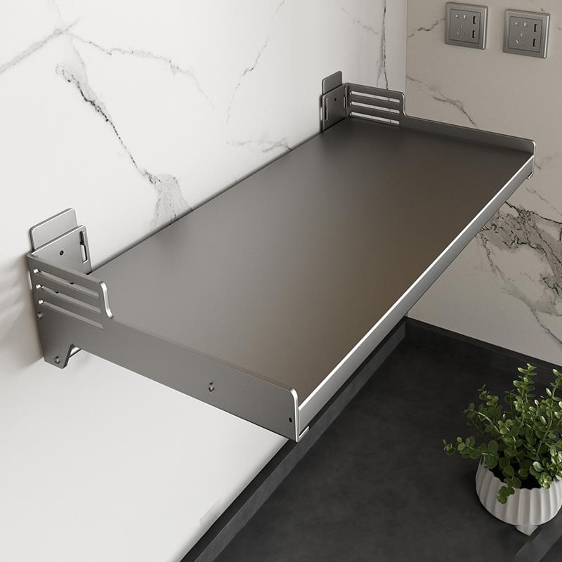 微波炉壁挂式置物架上墙支架架子托架烤箱挂架悬空架悬挂架厨房板