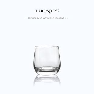 喝水茶杯透明啤酒杯牛奶杯 Lucaris进口水晶玻璃杯子家用水杯6只装