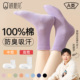 孙颖莎推荐 亲相见儿童袜子女童纯棉a类防臭不勒脚秋冬中筒袜