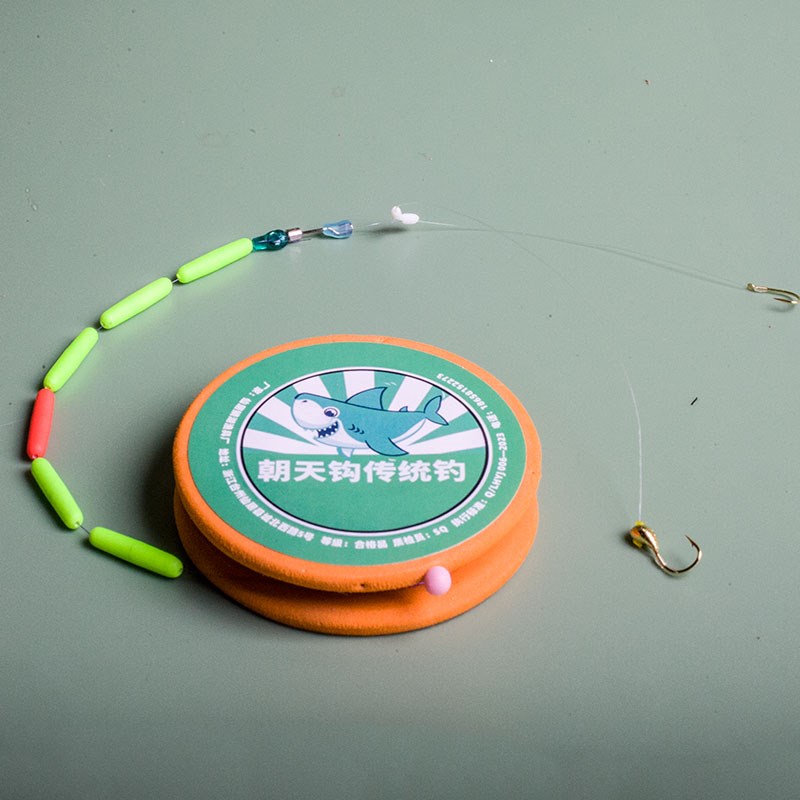 七星漂朝天钩双钩线组高灵敏野钓免调漂海夕传统钓套装