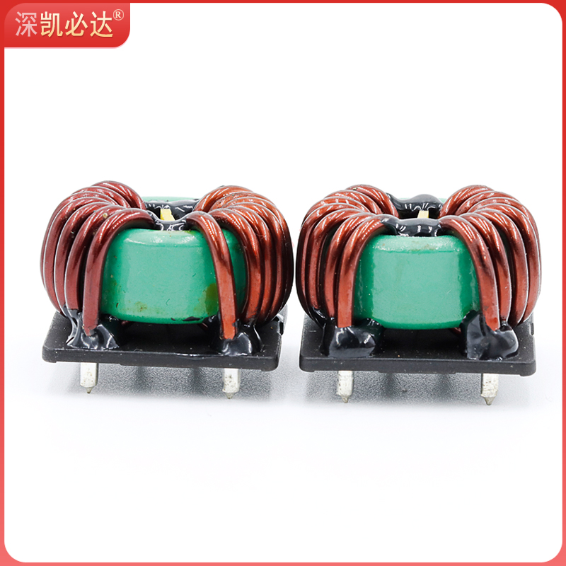 大电流共模电感250UH30A带底座插件磁环电感线圈大功率滤波电感