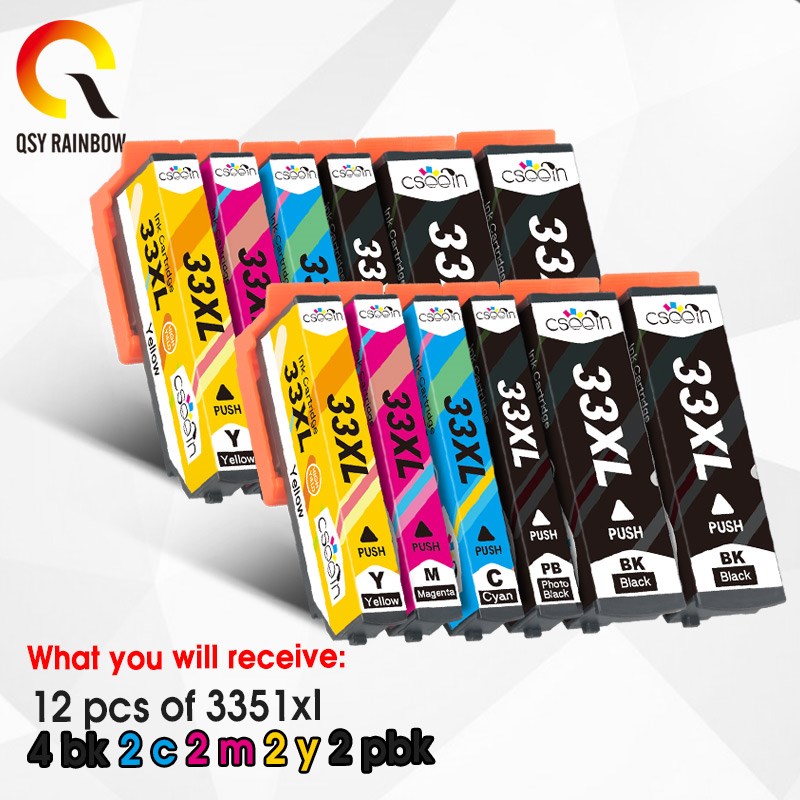 极速5PK 33XL Compatible ink cartridge for Epson XP 530 XP 63