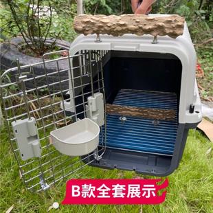 乌鸦航空箱放飞笼外出箱子鼻乌鸦红空运山鸦乌鸦秃嘴大笼新疆包邮