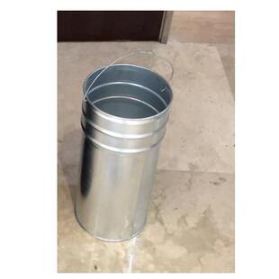 果皮桶酒店配件大 垃圾桶内胆圆形长方形正方形镀锌铁皮不锈钢港式