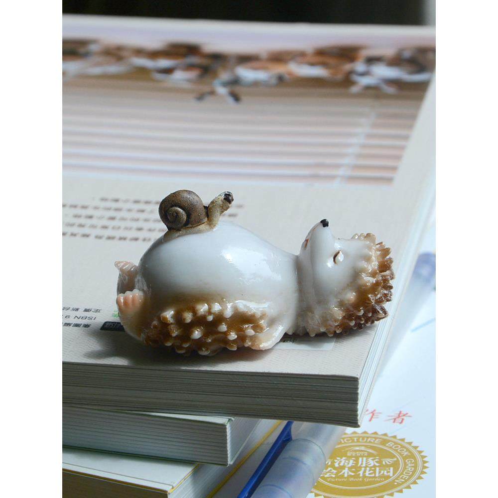 可爱刺猬树脂动物小摆件装饰品创意日式盆栽造景送女生礼物情人节,家居饰品,装饰摆件,淘宝优惠券,粉丝福利购,淘宝优惠卷