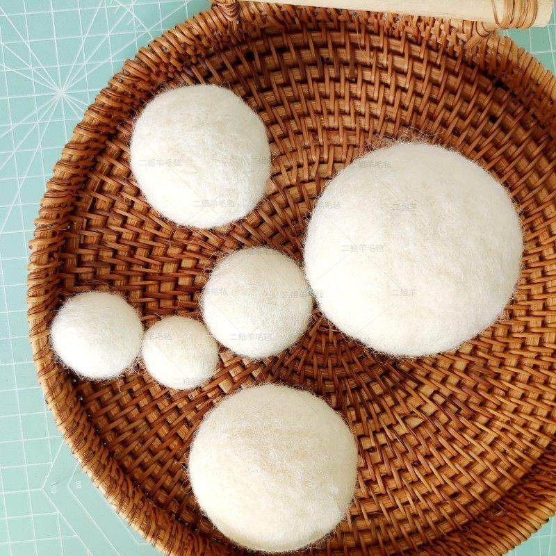 羊毛毡戳戳乐 羊毛球手工diy填充实心圆球基础打底素球配件,居家布艺,海绵垫/布料/面料/手工diy,淘宝优惠券,粉丝福利购,淘宝优惠卷