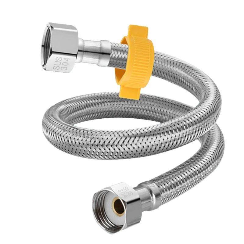 热水器进水管防爆304不锈钢进水管不锈钢冷热进水管304冷热进水管,基础建材,燃气管,淘宝优惠券,粉丝福利购,淘宝优惠卷