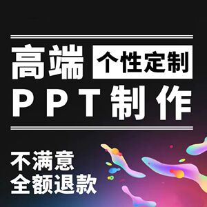 专业高端私人尊享定制PPT商业计划书撰写设计制作美化修改可加急