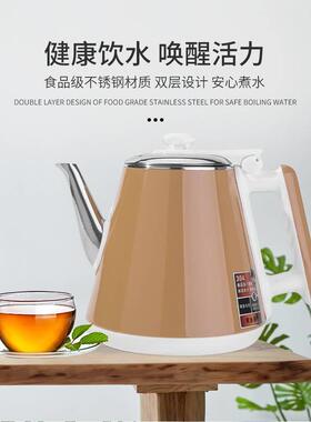 //动XY-15820上水电热水壶茶水吧机水壶自玻璃水壶单个用茶台烧壶
