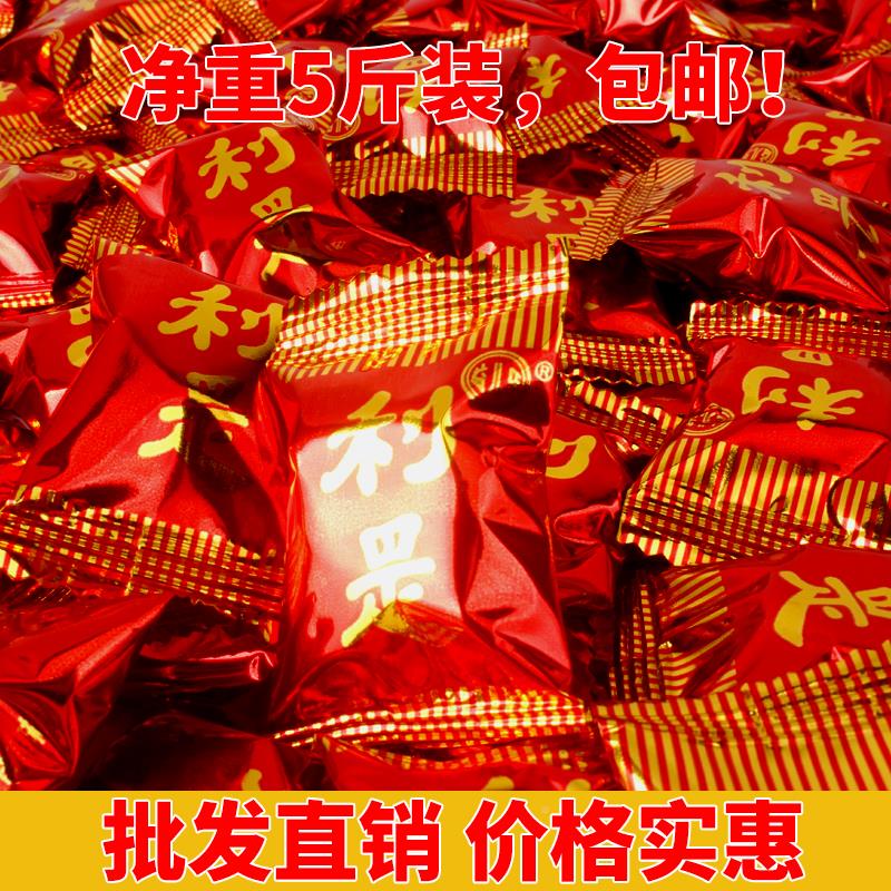 广东正宗利是糖老式散装硬糖喜糖结婚专用婚礼网红水果糖