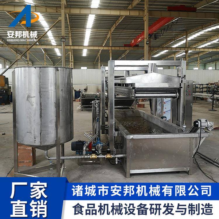 全自动香酥豆角条油炸机火腿肠油炸设备椒盐藕片油炸机