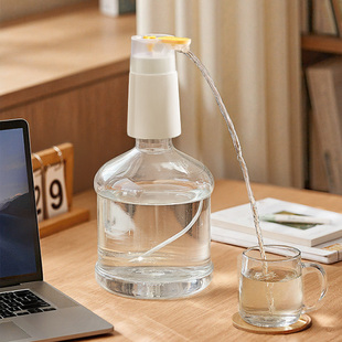 日式桶装水抽水器电动饮水机矿泉水取水上水全自动出水压水吸水泵