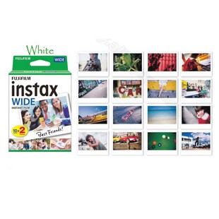 200 Instax 极速Genuine White Wide Film For Fujifilm Fuji Ins