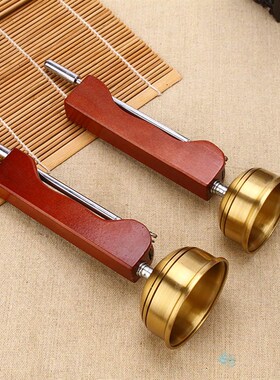 热销佛具纯铜引磬铜罄伸缩引庆庙里法器佛堂打乐器用品木鱼铃包邮