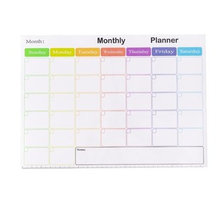 Board Meal Notice Planner Fridge Weekly Memo 极速Magnetic