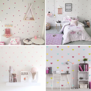 Wall Baby Kids Room For Girl 速发Heart Decorati Sticker