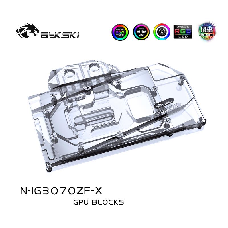 Bykski N-IG3070ZF-X显卡水冷头战斧 GeForce RTX 3070