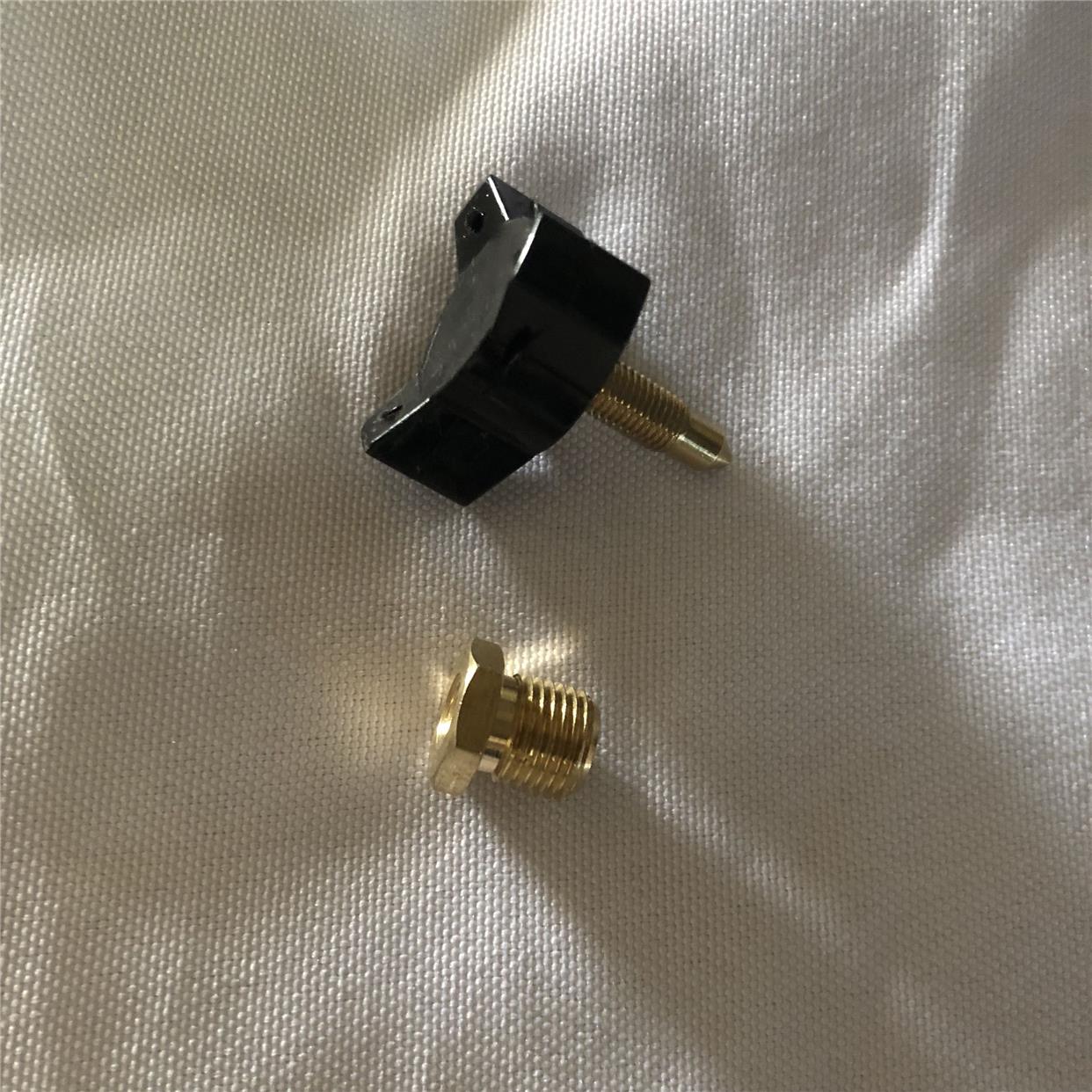 钢铁侠高压气泵30mpa打气筒专用泄压螺丝泄气阀10x1螺纹