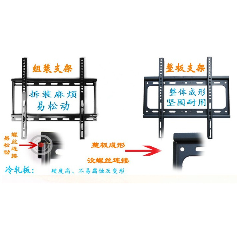 。联想19 20 23 24 26 27 28 29 30 32寸显示器支架液晶电视壁挂