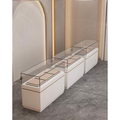 定制商场玻璃柜展示柜珠宝首饰柜台样品展览陈列柜博物馆文物展台