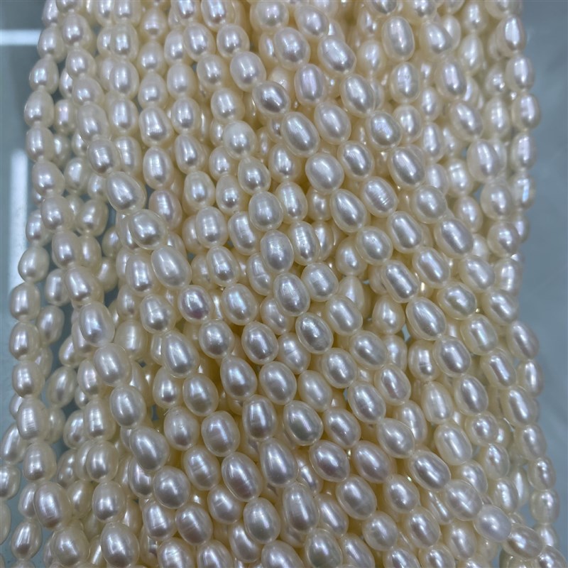 多款 5~6~7~8mm 米珠 强光 亮光 轻纹I 无花皮天然淡水珍珠diy饰