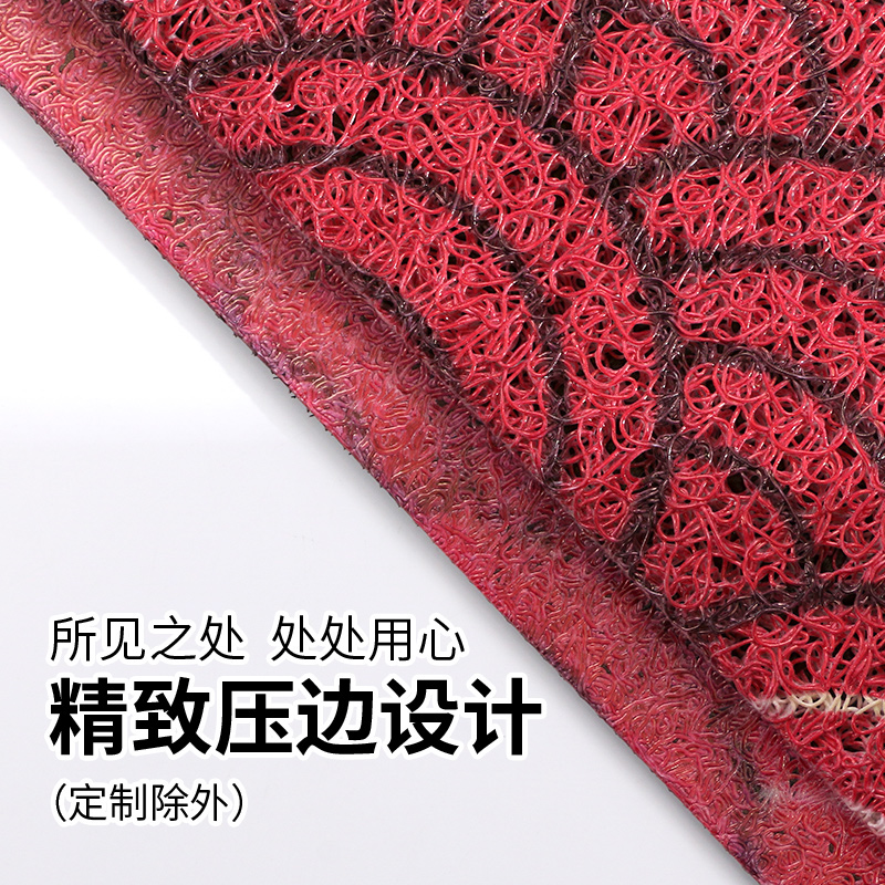 大门地垫进门家用入户门垫红色门口门外出入平安进户门地毯
