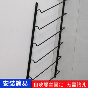 橱柜门板样品展示架挂钩一体展板钩衣橱柜门样板连体色板钩门板托