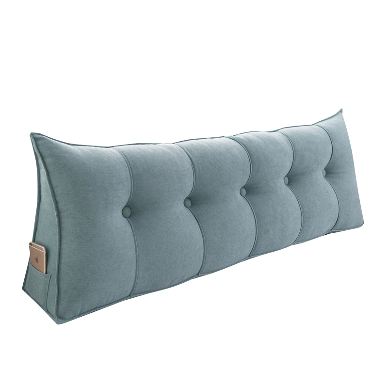 床头靠垫靠枕三角大靠背沙发腰靠垫榻榻米软包可拆洗卧室床上护腰